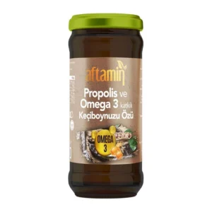 AFTAMİN PROPOLİS OMEGA3 KEÇİBOYNUZU ÖZÜ