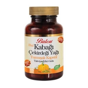Balen Bal Kabağı Çekirdeği Yağı Yumuşak Kapsül 1380 Mg* 100