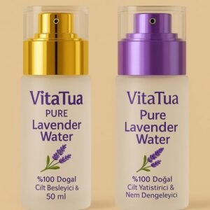 Lavanta Suyu %100 Doğal Ve Saf Canlandırıcı Ve Besleyici Etkili Tonik 50 ML+50 ML