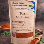 TOZ KIRMIZI ACI BİBER